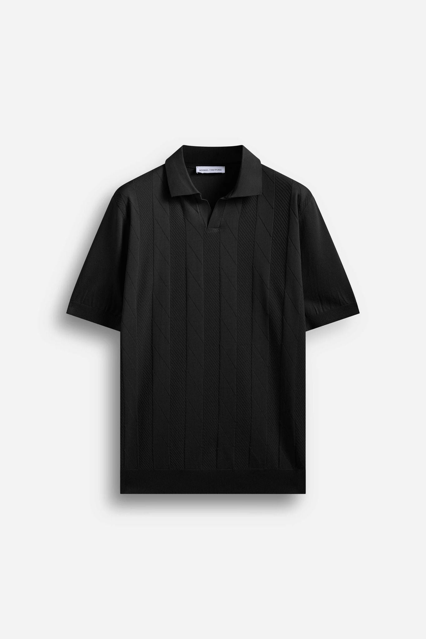 Polo Minimal Couture Nera
