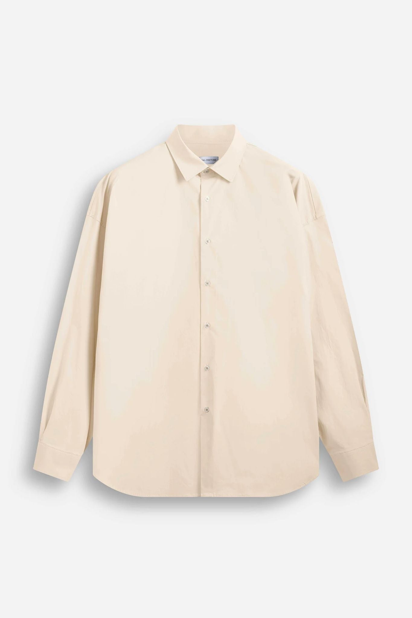 Overshirt colorata e pantalone Minimal Couture