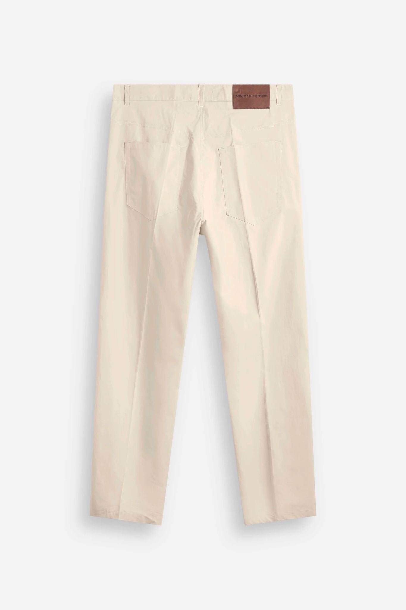 Overshirt colorata e pantalone Minimal Couture