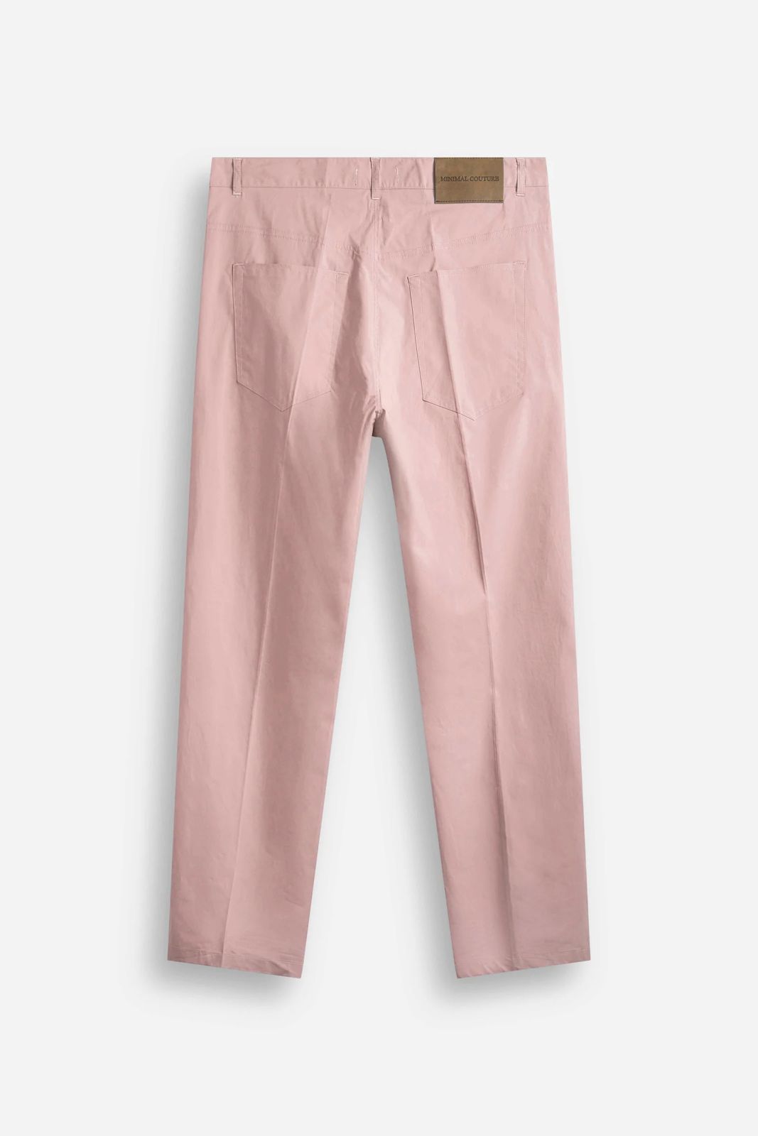 Overshirt colorata e pantalone Minimal Couture
