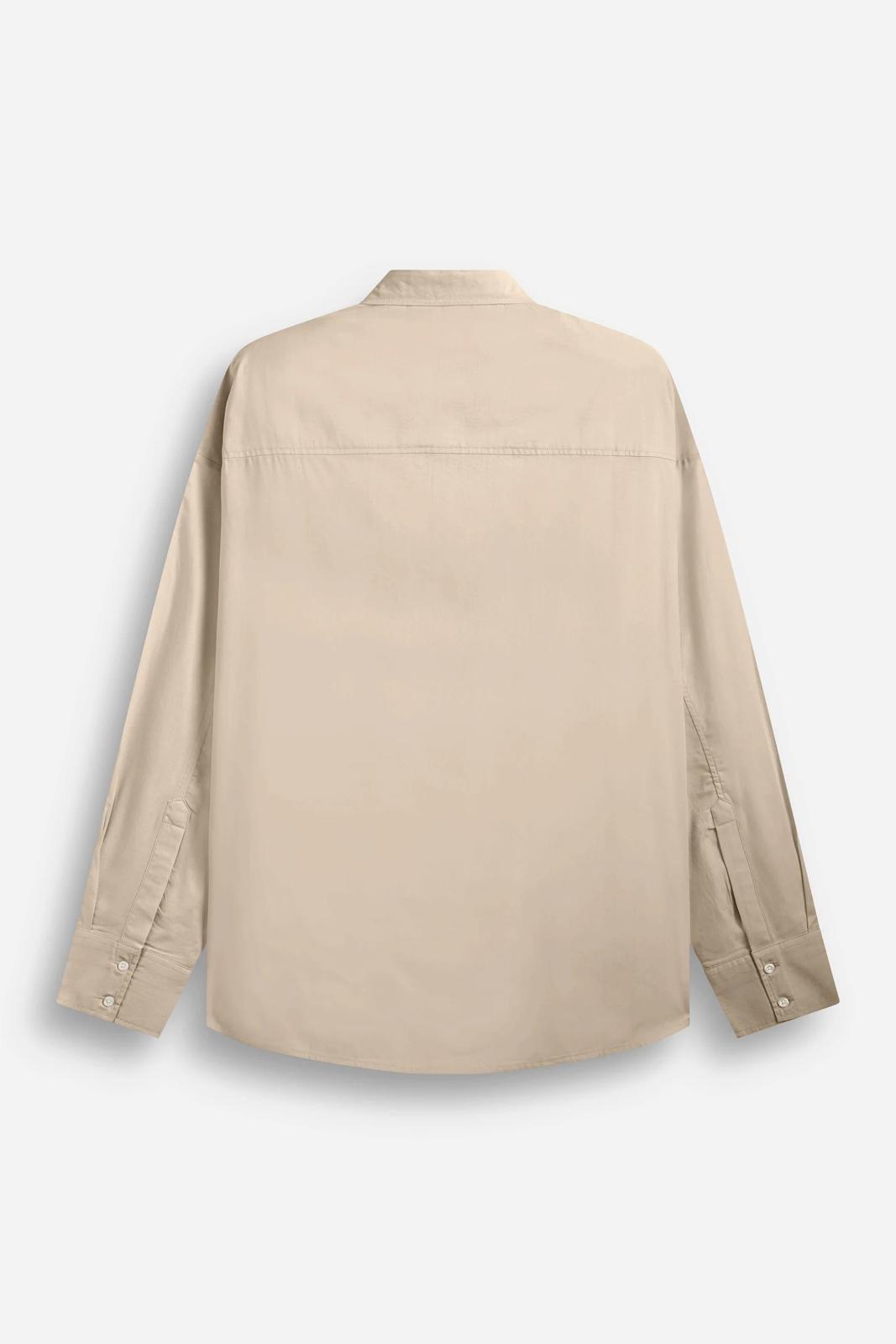 Essential Pocket Shirt Beige