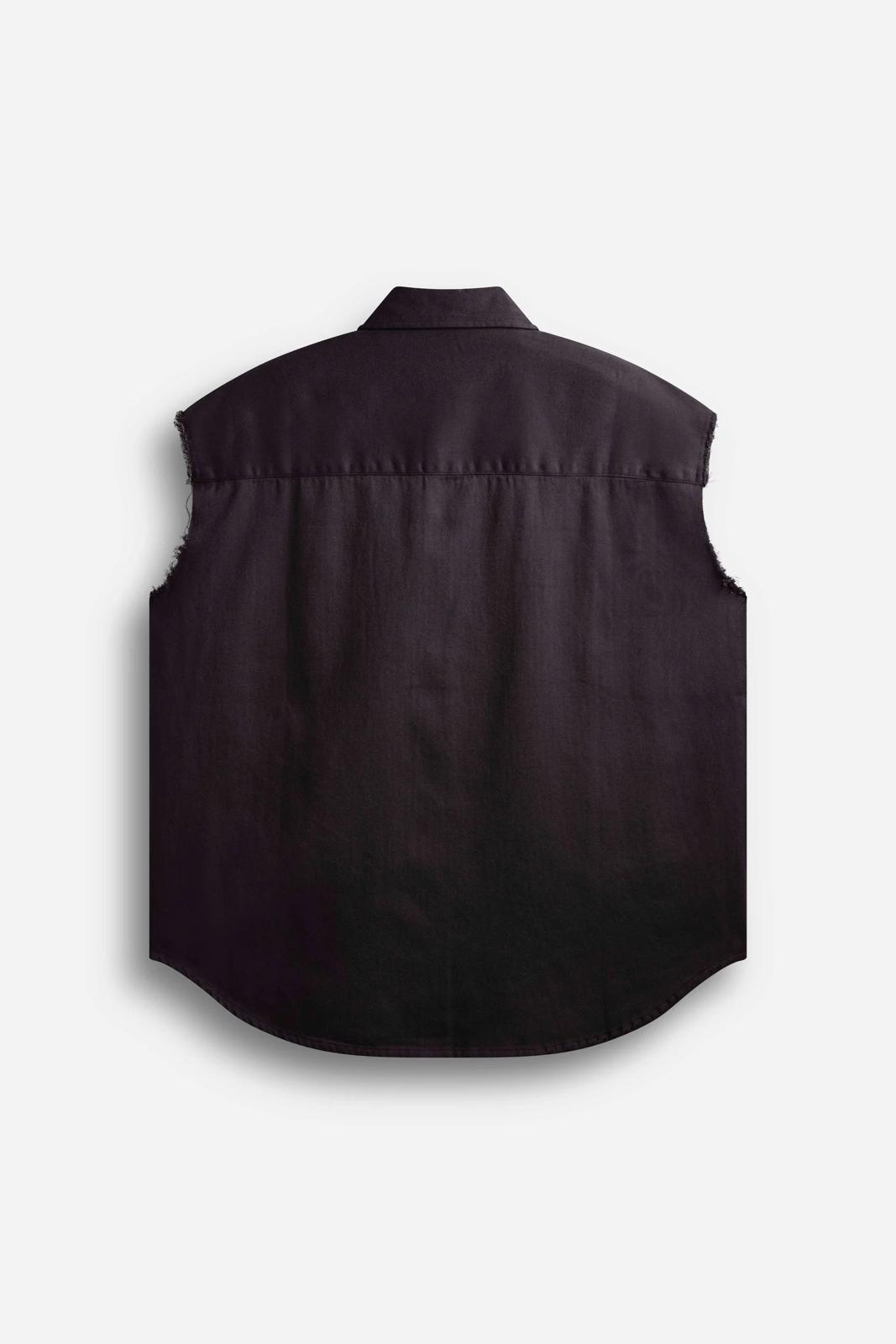 Camicia smanicata Black