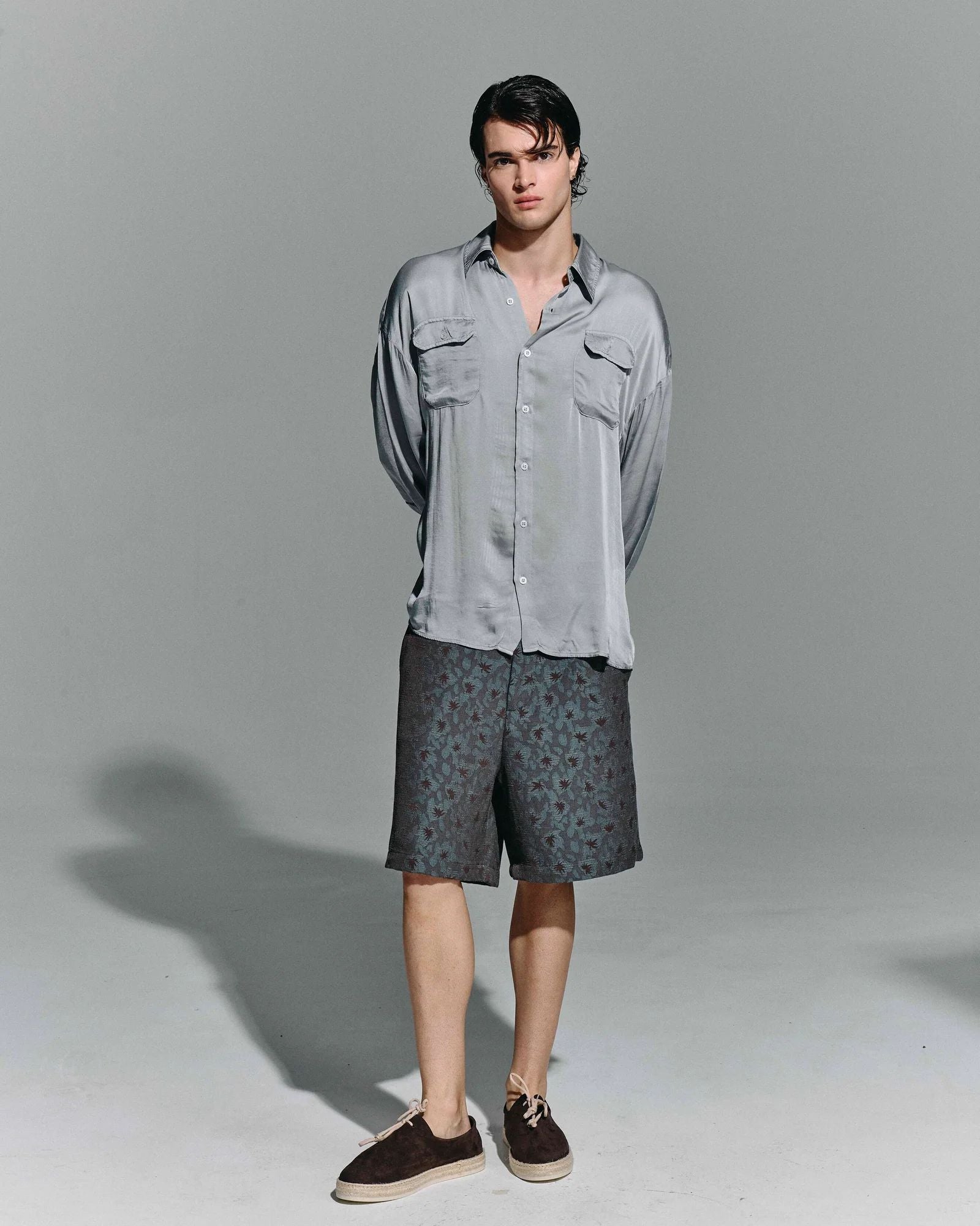 Camicia “Wine Flow” – Light Blue