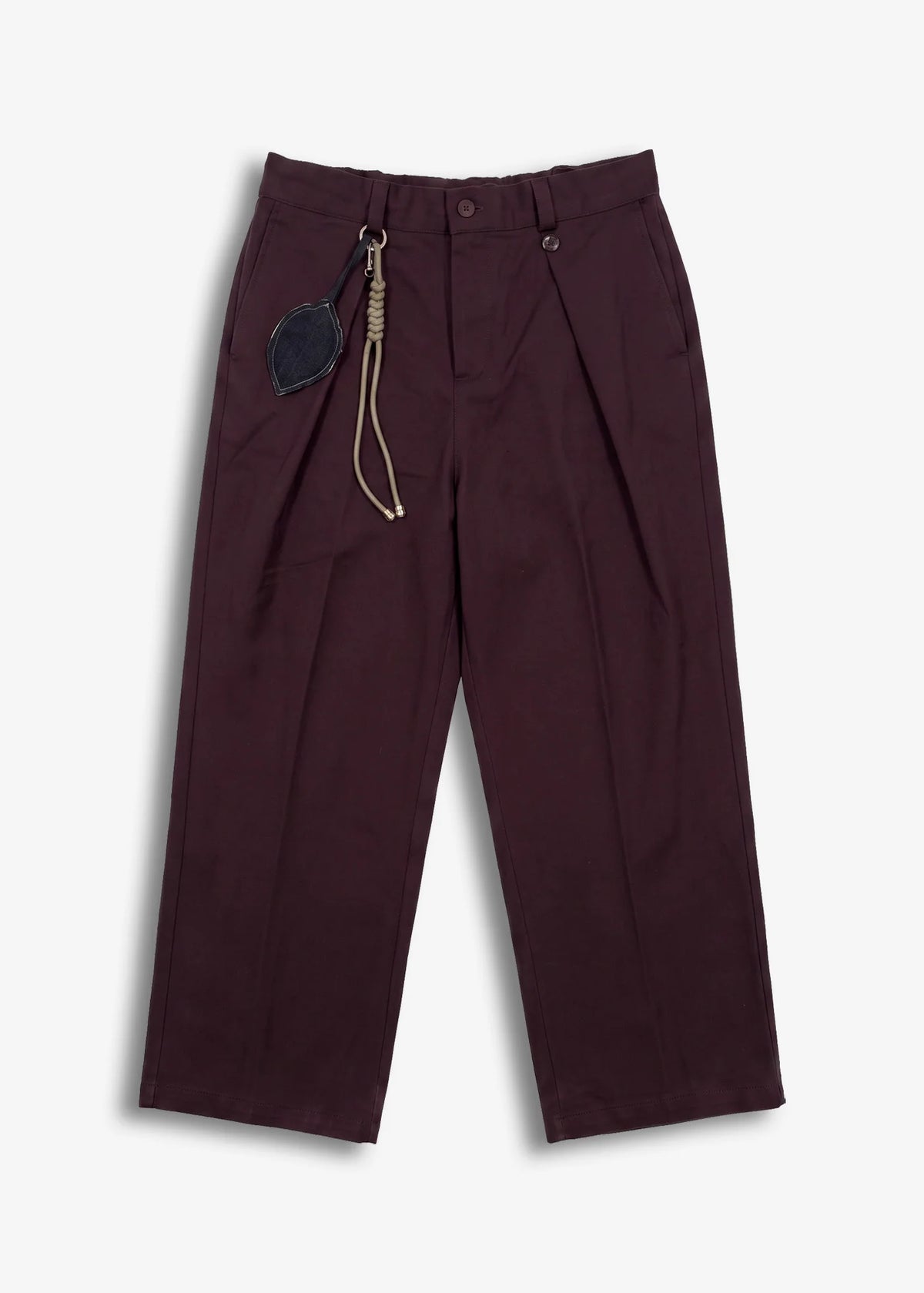 PANTALONE MINIMAL CLASSICO BORDEAUX