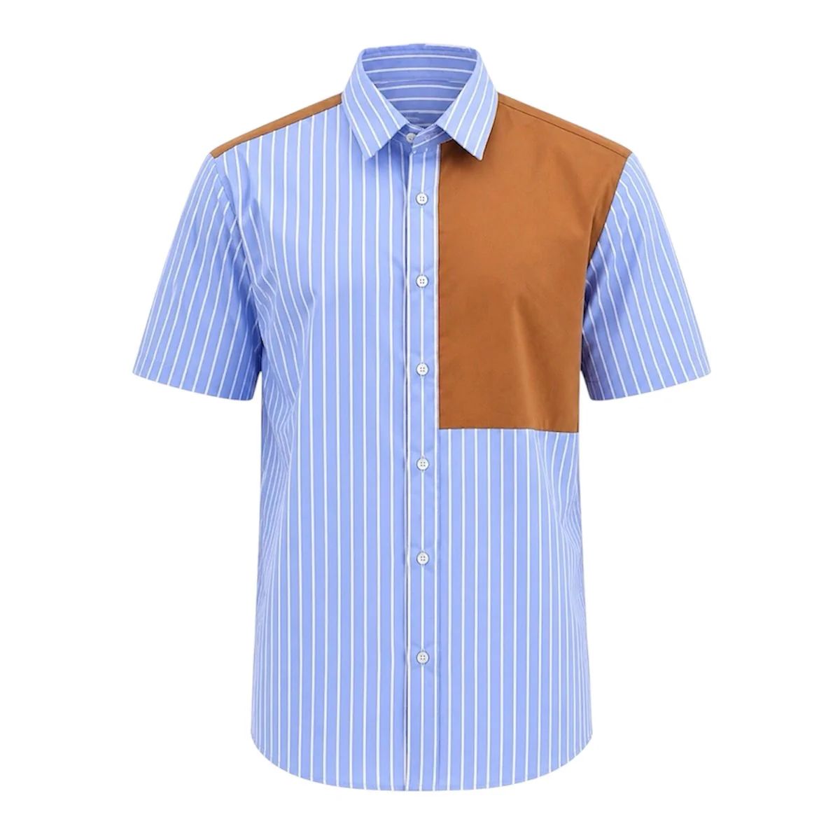 Camicia SYST Azzurra con contrasto