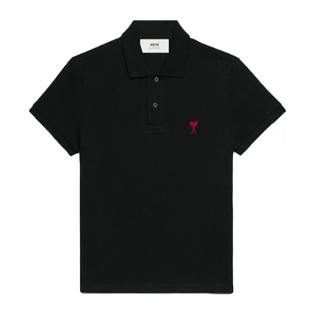 Polo Ami Paris Nera