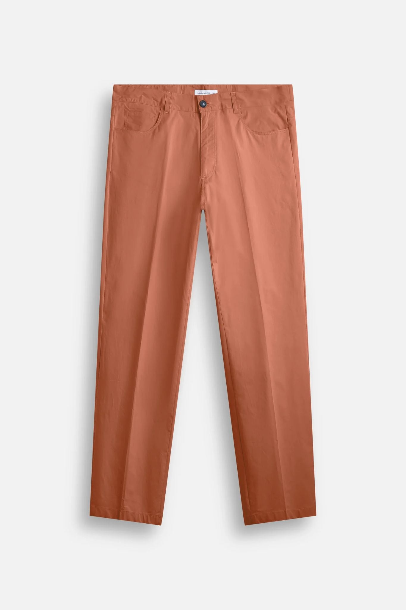 Overshirt colorata e pantalone Minimal Couture