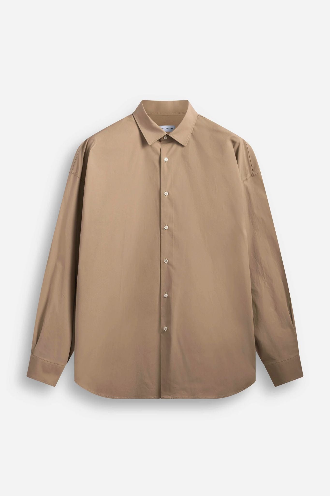 Overshirt colorata e pantalone Minimal Couture