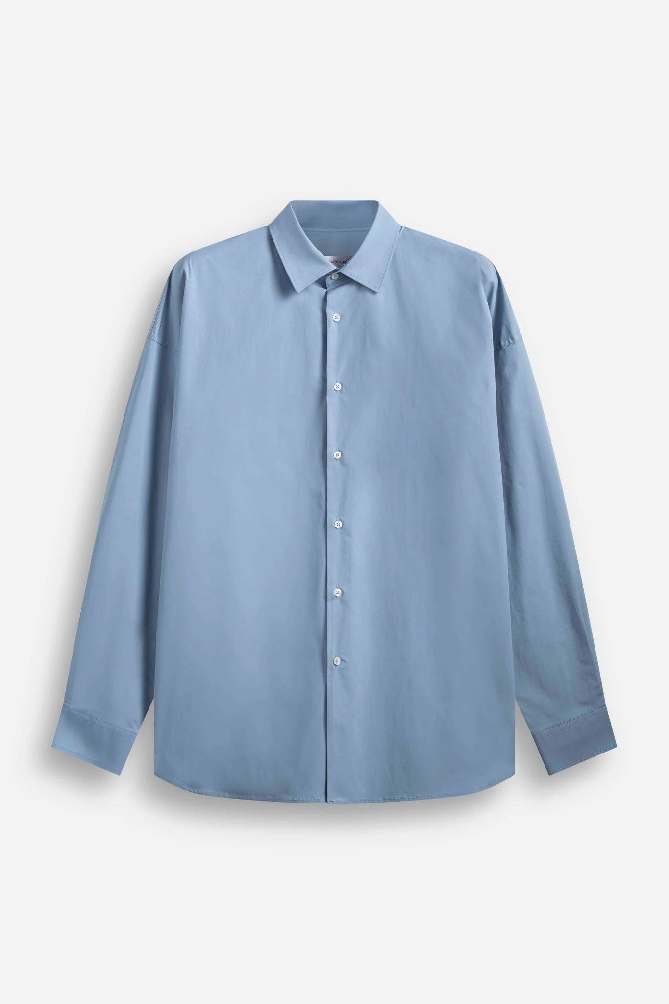 Overshirt colorata e pantalone Minimal Couture
