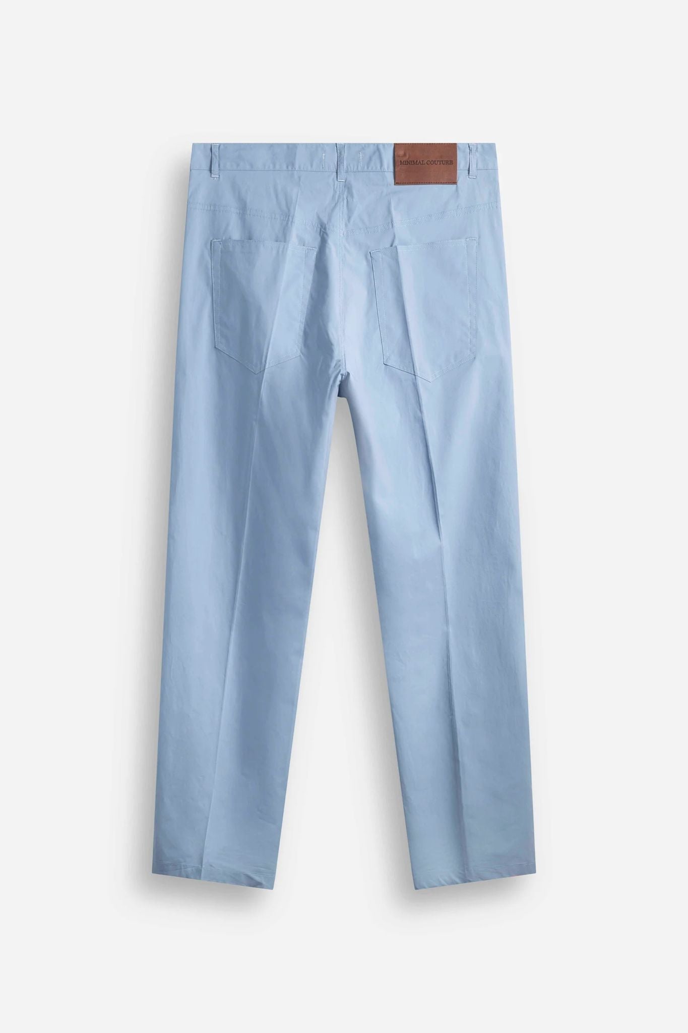 Overshirt colorata e pantalone Minimal Couture
