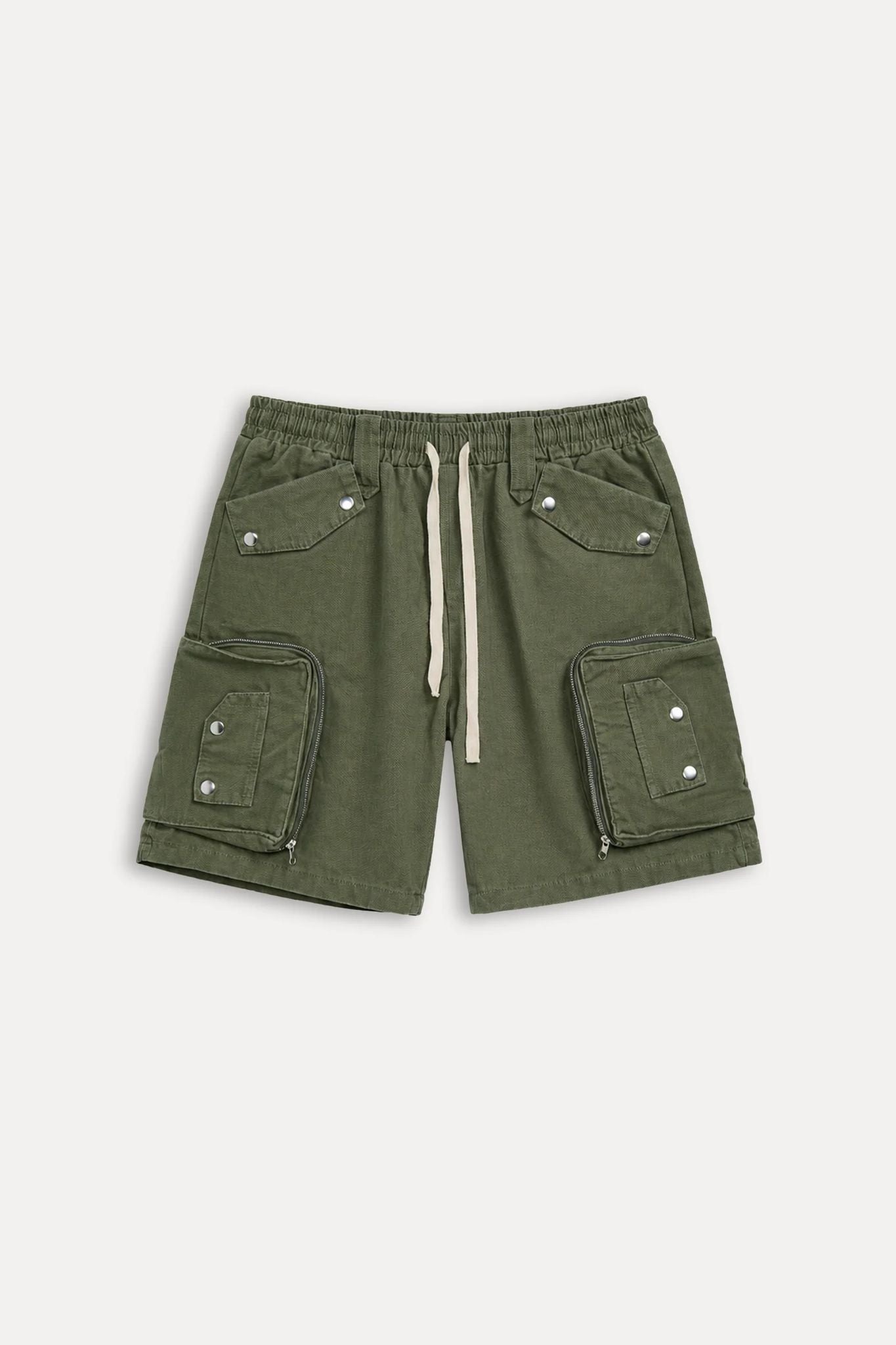 Cargo Shorts “Utility” – Olive Green