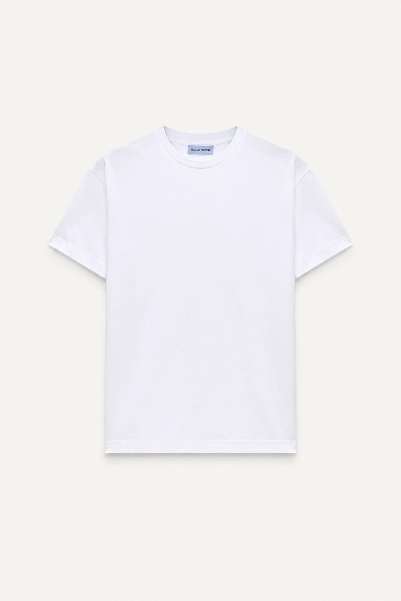 T-Shirt Bianca “Essential” filo di scozia