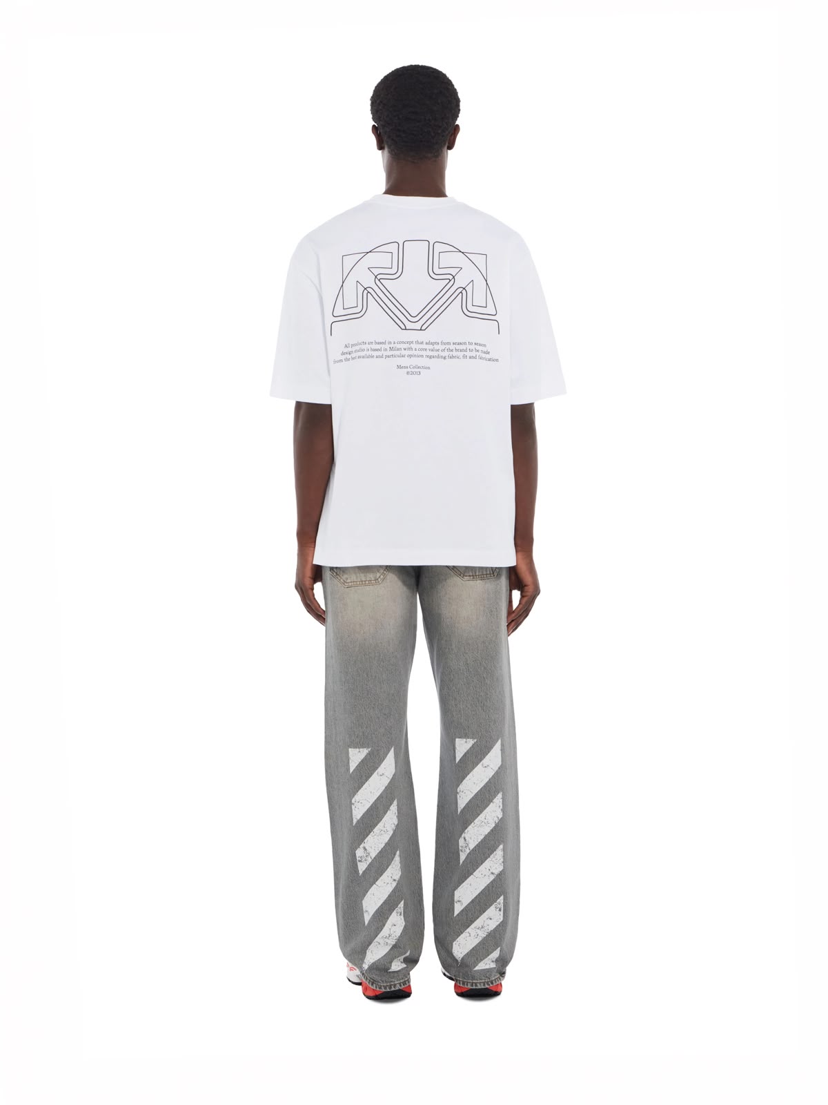 T-Shirt Off White ARROW SKATE